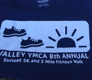 YMCA Valley Sunset 5K Shirt